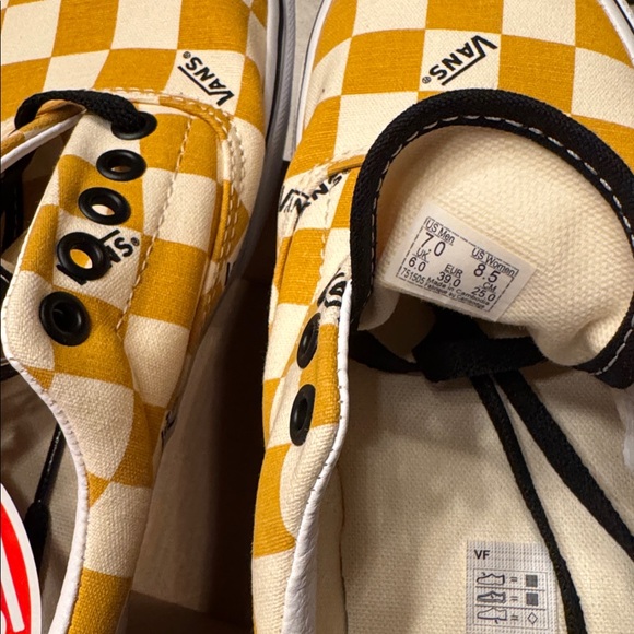 Vans Era Big Check Yolk Yellow - Picture 5 of 5
